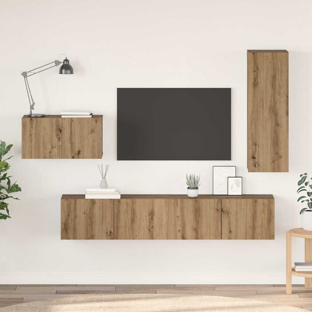 Tv-Meubelset 4 Pcs 30.5 X 30 X