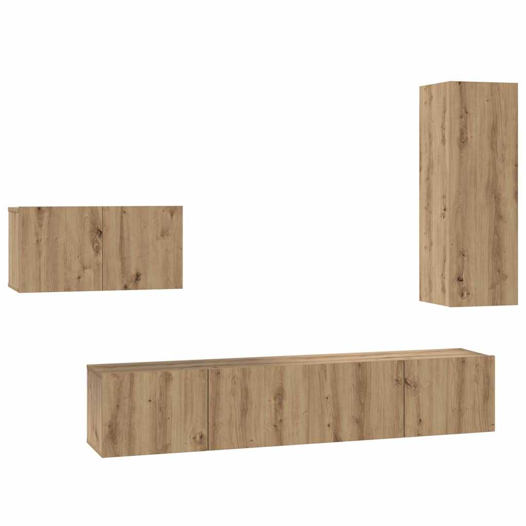 Tv-Meubelset 4 Pcs 30.5 X 30 X