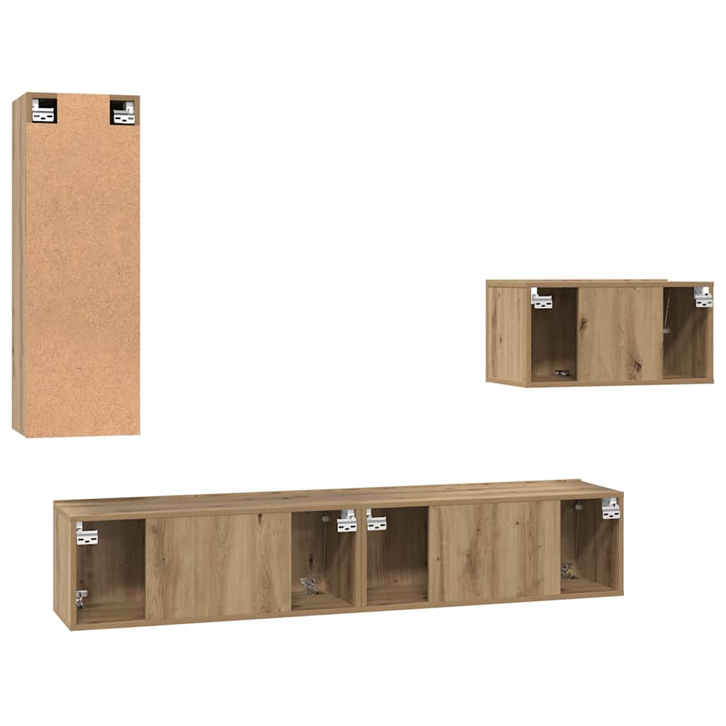 Tv-Meubelset 4 Pcs 30.5 X 30 X
