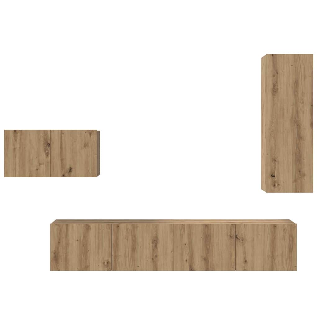 Tv-Meubelset 4 Pcs 30.5 X 30 X