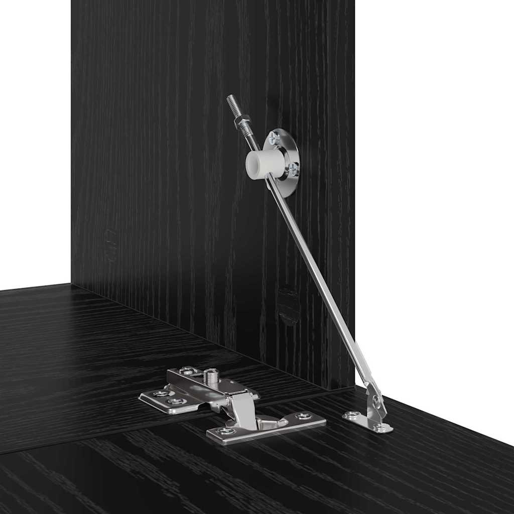 Tv-Meubelset 4 Pcs 30.5 X 30 X 90 Cm Bewerkt Hout