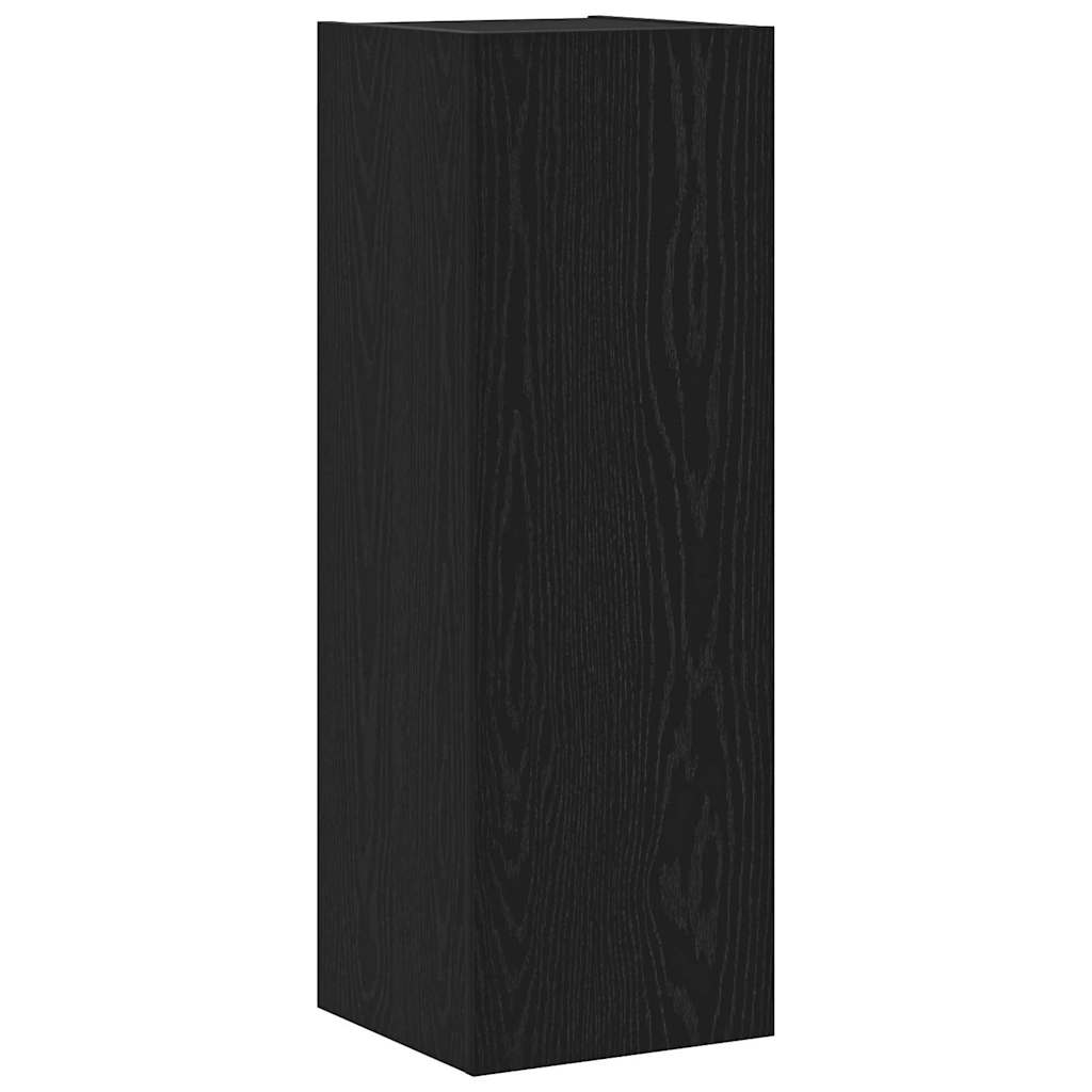 Tv-Meubelset 4 Pcs 30.5 X 30 X 90 Cm Bewerkt Hout