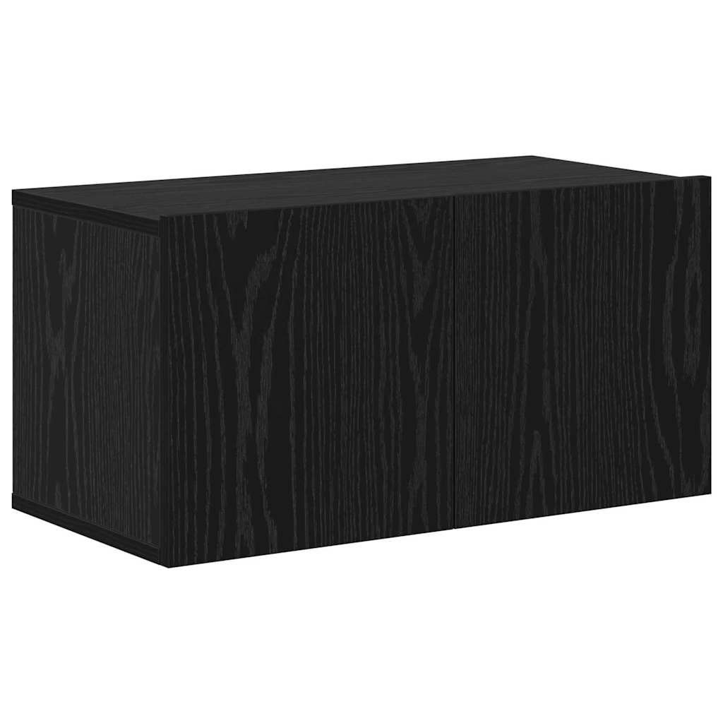 Tv-Meubelset 4 Pcs 30.5 X 30 X 90 Cm Bewerkt Hout