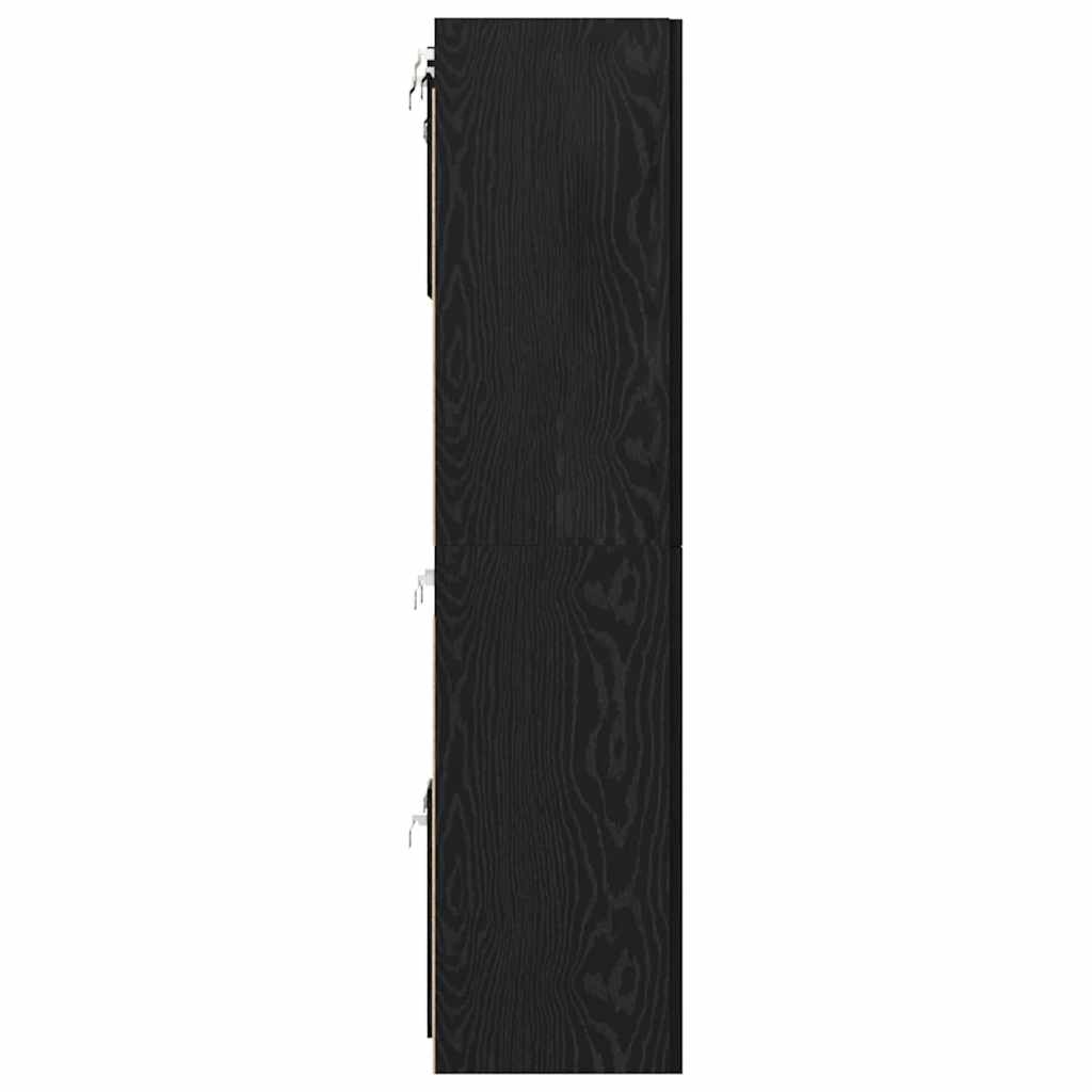 Tv-Meubelset 8 Pcs 60 X 30 X 30 Cm Bewerkt Hout
