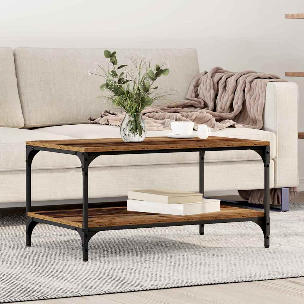 Salontafel Bewerkt Hout