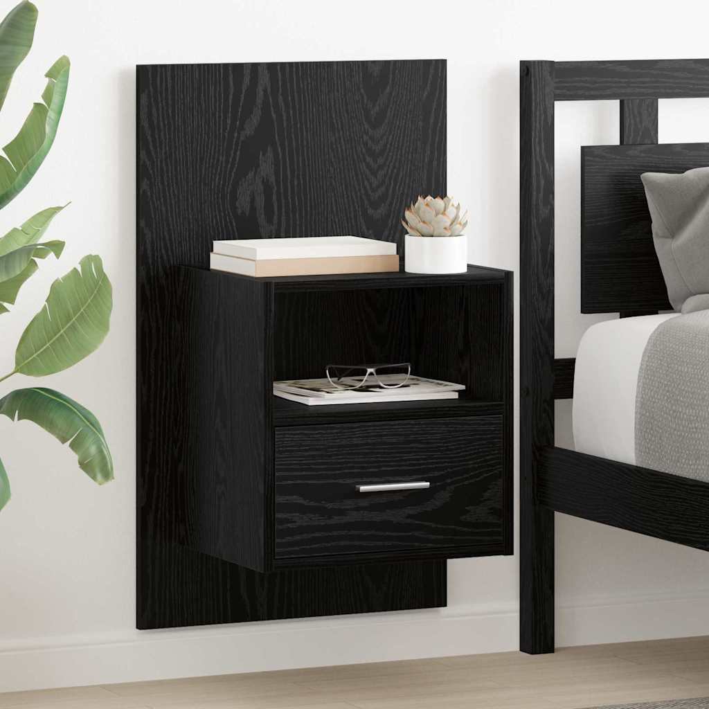 Bedkast 2 Pcs 48.5 X 32.5 X 80 Cm Bewerkt Hout