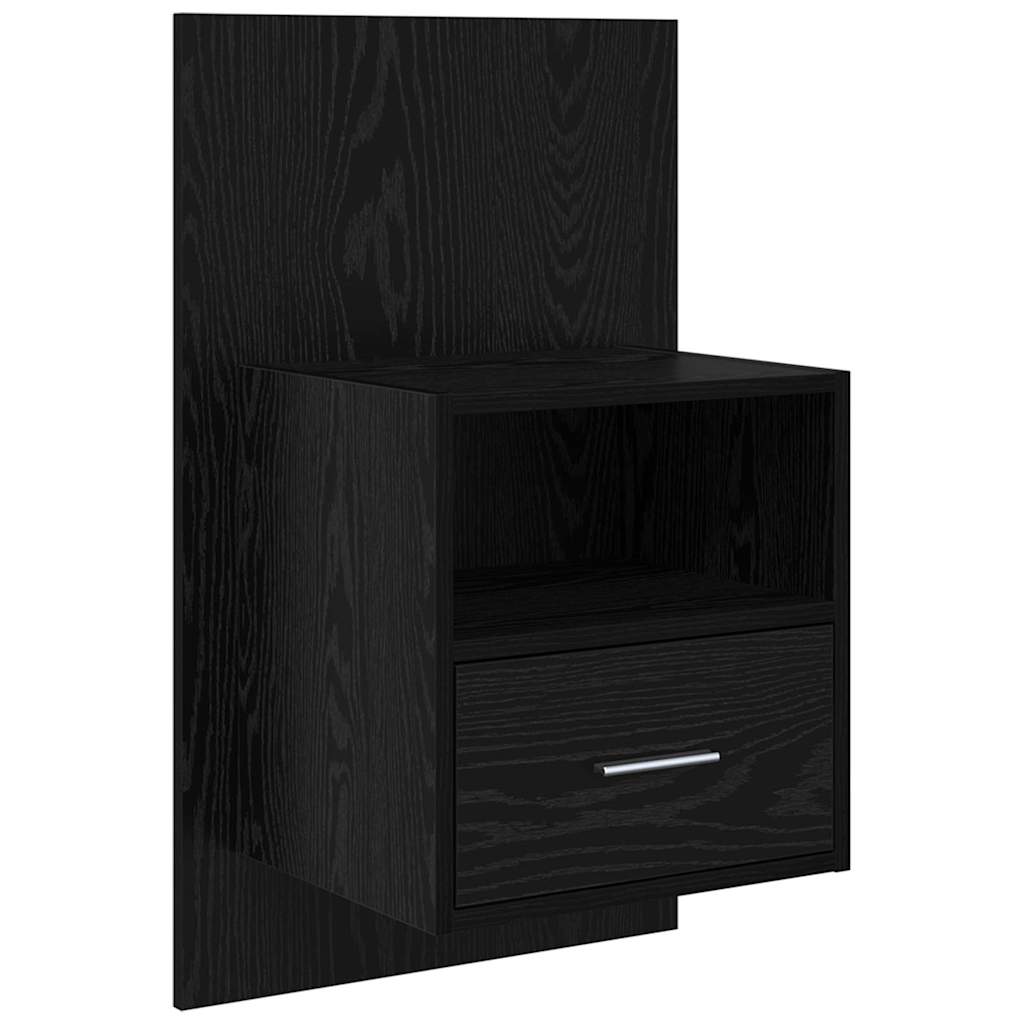 Bedkast 2 Pcs 48.5 X 32.5 X 80 Cm Bewerkt Hout