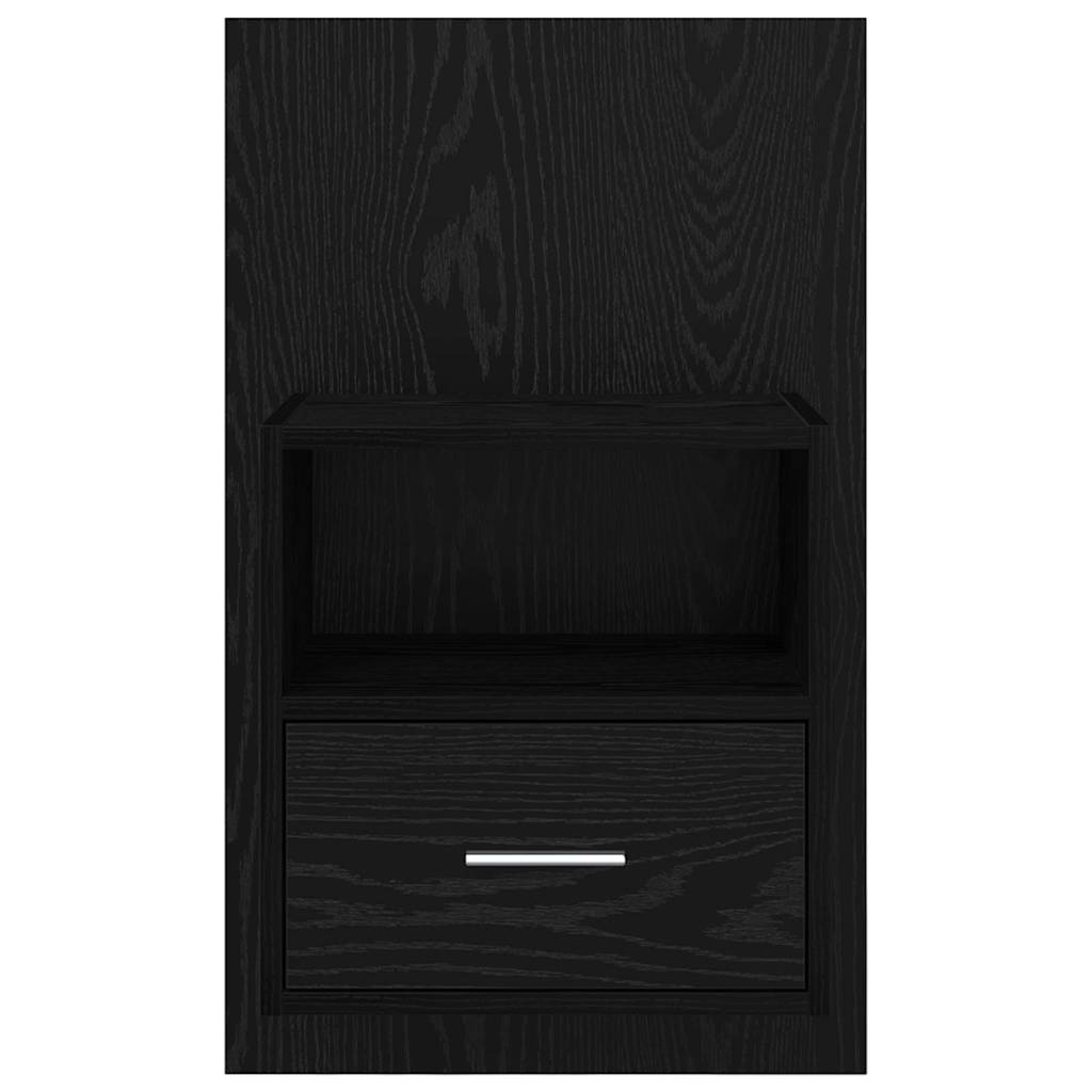 Bedkast 2 Pcs 48.5 X 32.5 X 80 Cm Bewerkt Hout