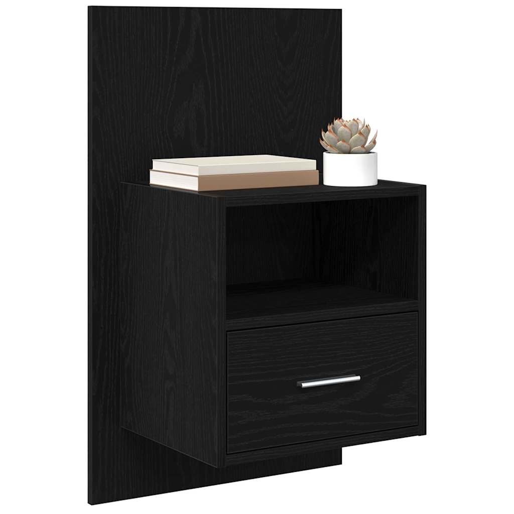 Bedkast 2 Pcs 48.5 X 32.5 X 80 Cm Bewerkt Hout