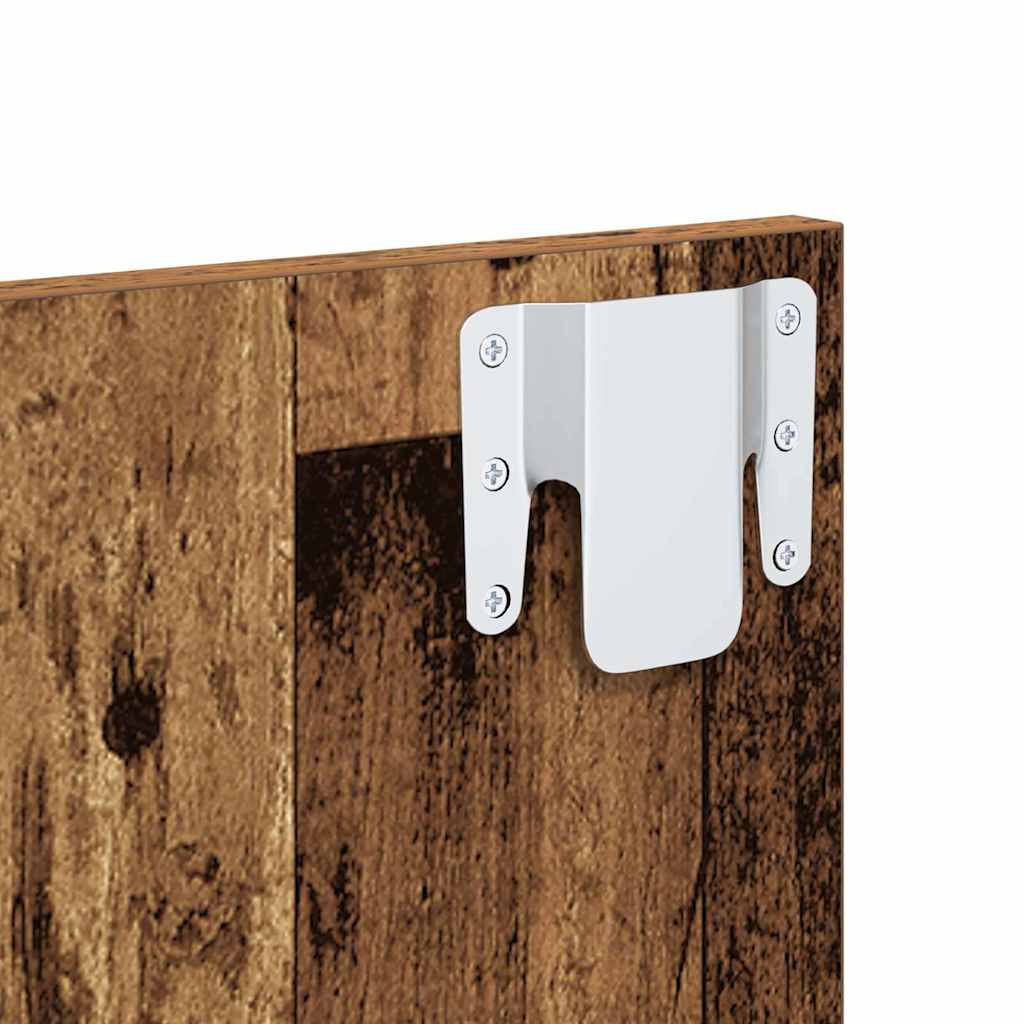 Bedkast 2 Pcs 48.5 X 32.5 X 80 Cm Bewerkt Hout
