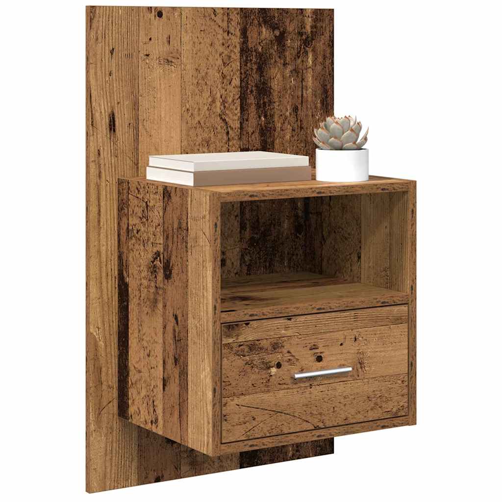Bedkast 2 Pcs 48.5 X 32.5 X 80 Cm Bewerkt Hout