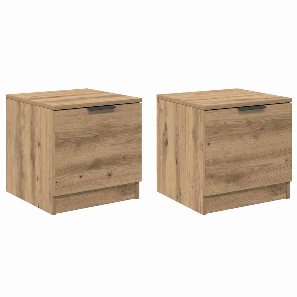 Bedkast 2 Pcs 40 X 39 X 40 Cm