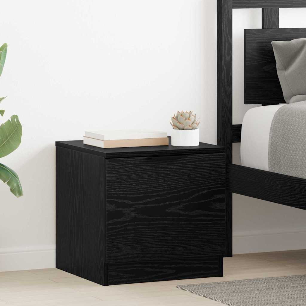 Bedkast 2 Pcs 40 X 39 X 40 Cm Bewerkt Hout