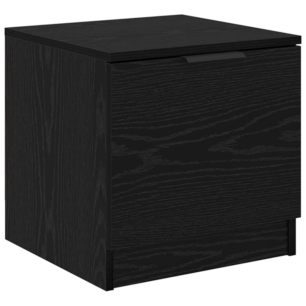 Bedkast 2 Pcs 40 X 39 X 40 Cm Bewerkt Hout