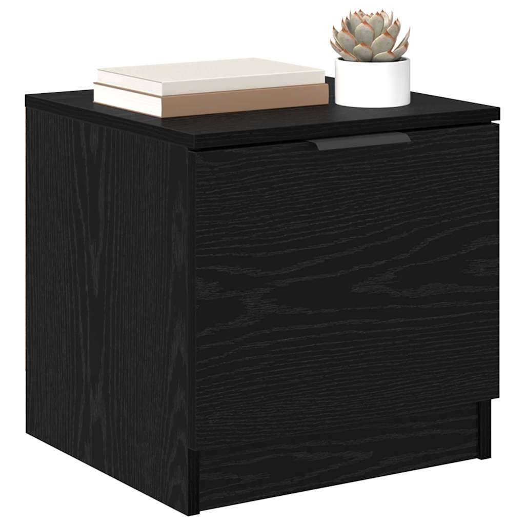 Bedkast 2 Pcs 40 X 39 X 40 Cm Bewerkt Hout