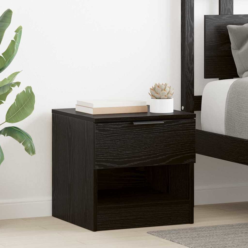 Bedkast Met Lade 2 Pcs 40 X 39 X 40 Cm Bewerkt Hout