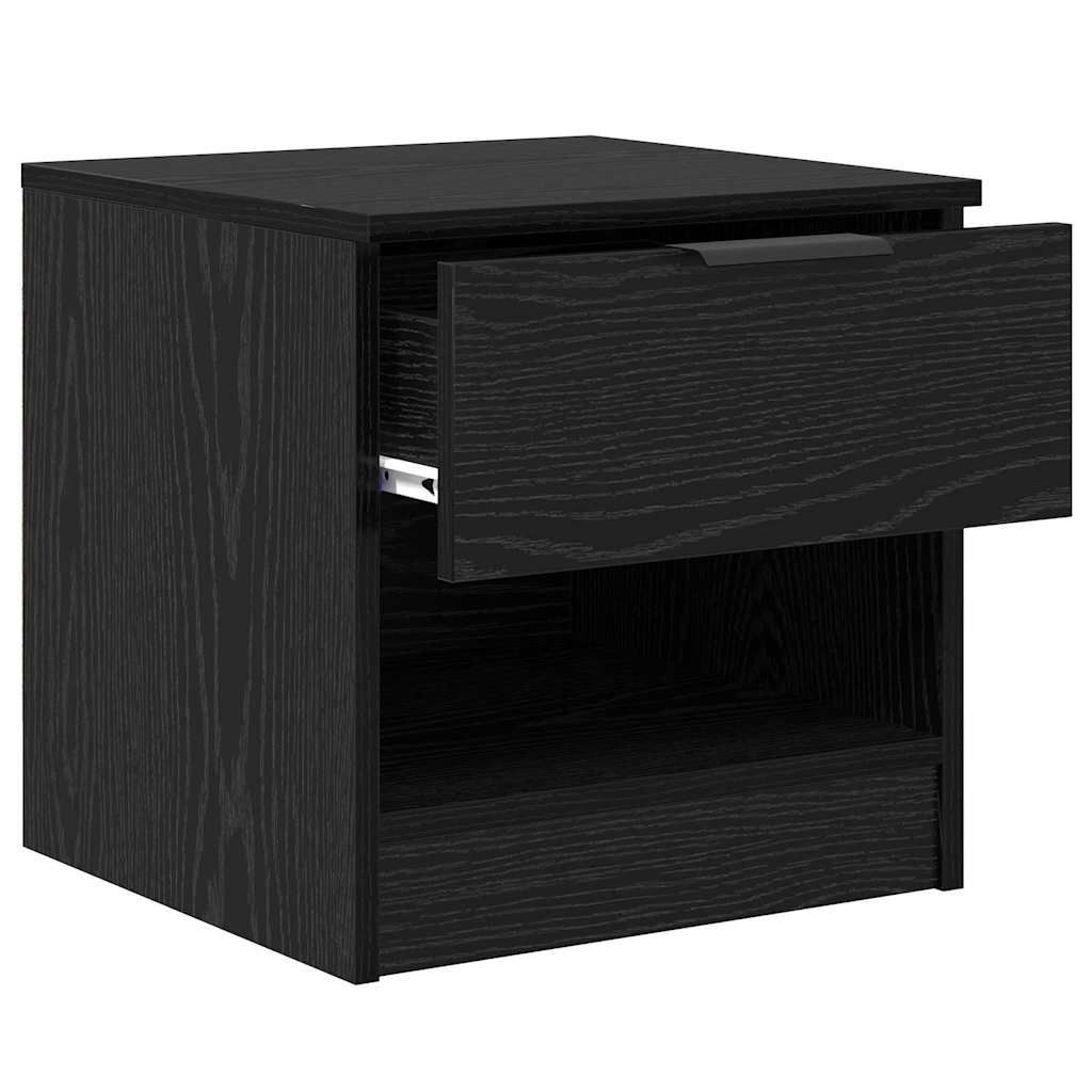 Bedkast Met Lade 2 Pcs 40 X 39 X 40 Cm Bewerkt Hout
