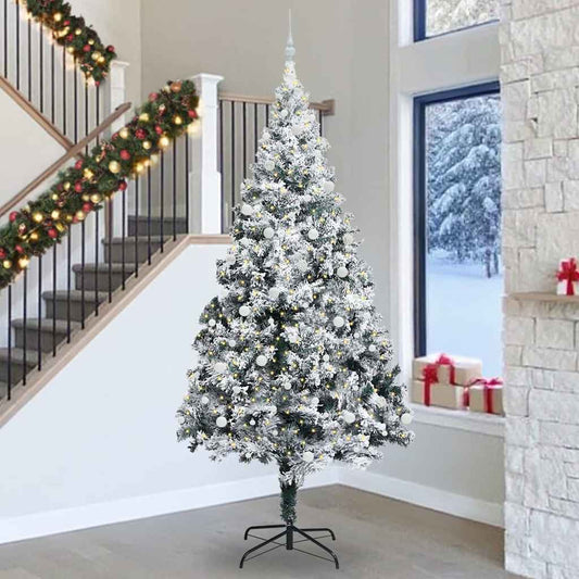 Kerstboom Met Decoratieve Touwlichten 300 Cm Pvc