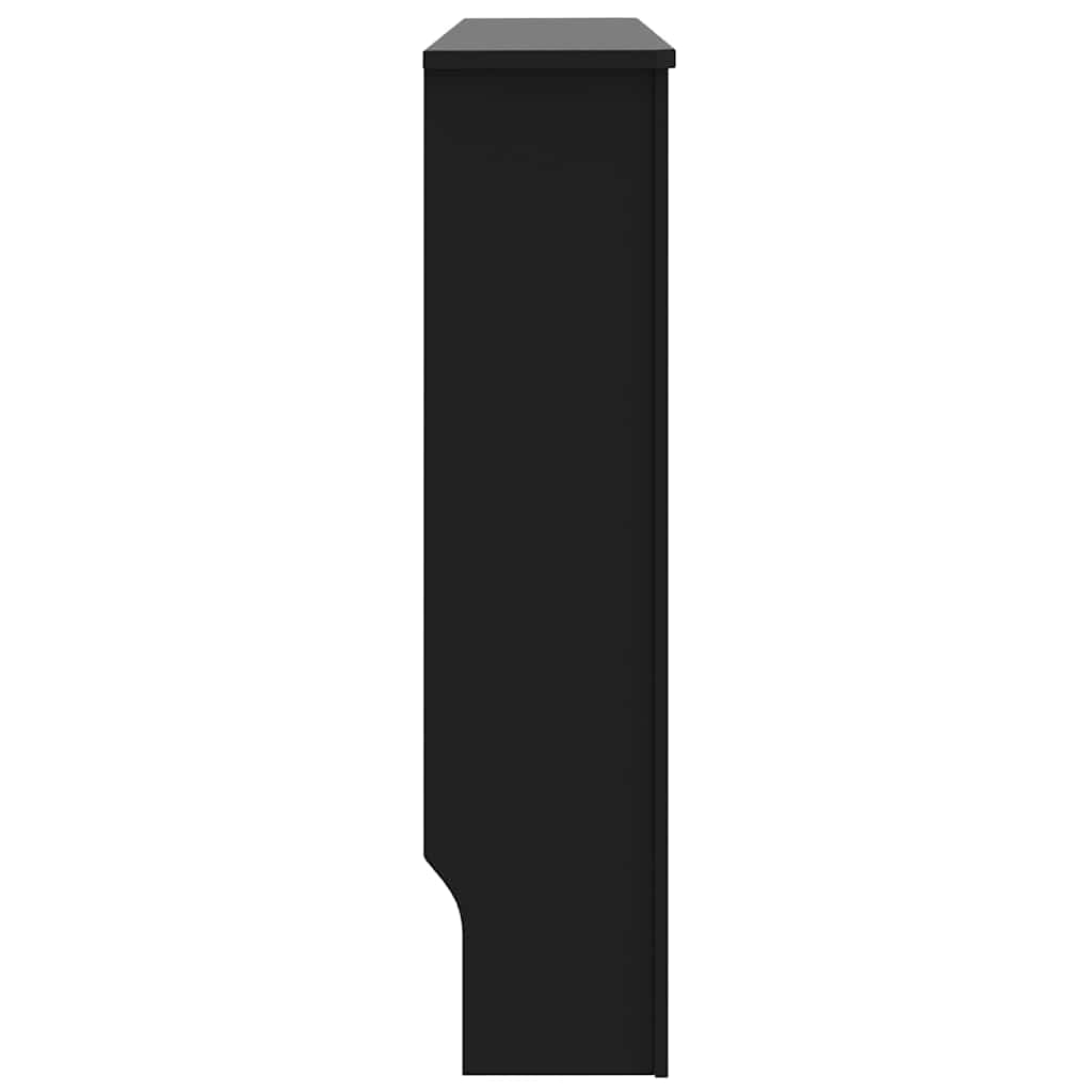 Radiatorafdekking 2 Pcs 112X19X81.5Cm Bewerkt Hout