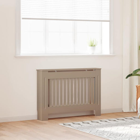 Radiatorafdekking 2 Pcs 112X19X81.5Cm Bewerkt Hout