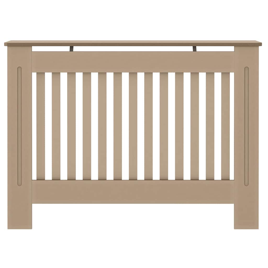 Radiatorafdekking 2 Pcs 112X19X81.5Cm Bewerkt Hout