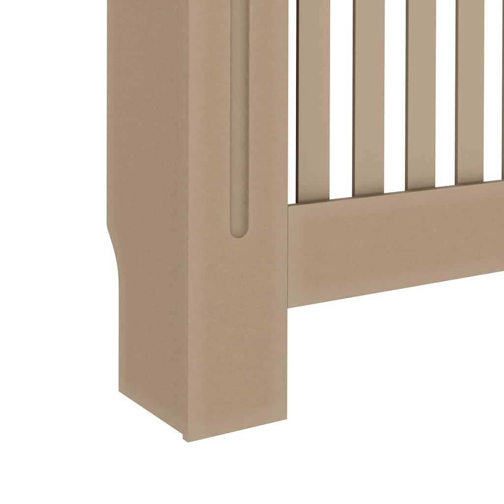 Radiatorafdekking 2 Pcs 152X19X81.5Cm Bewerkt Hout