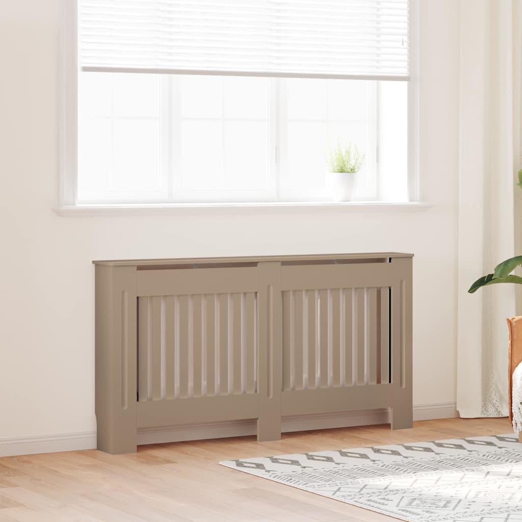 Radiatorafdekking 2 Pcs 152X19X81.5Cm Bewerkt Hout