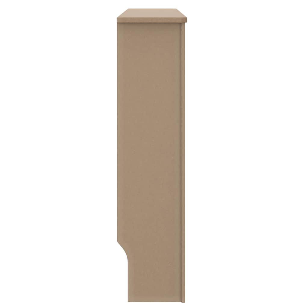 Radiatorafdekking 2 Pcs 152X19X81.5Cm Bewerkt Hout