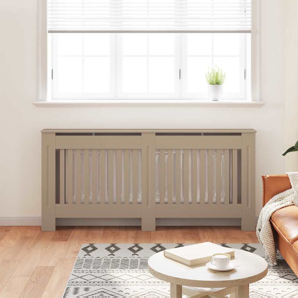 Radiatorafdekking 2 Pcs 172X19X81.5Cm Bewerkt Hout