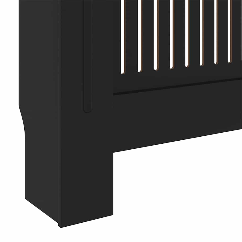 Radiatorafdekking 2 Pcs 205X20.5X81.5Cm Bewerkt Hout