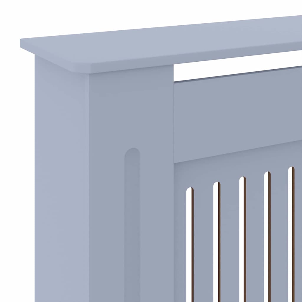 Radiatorafdekking 2 Pcs 205X20.5X81.5Cm Bewerkt Hout