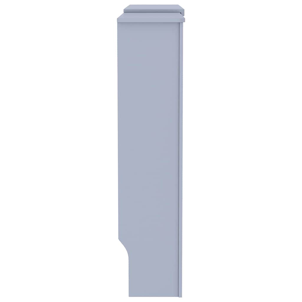 Radiatorafdekking 2 Pcs 205X20.5X81.5Cm Bewerkt Hout
