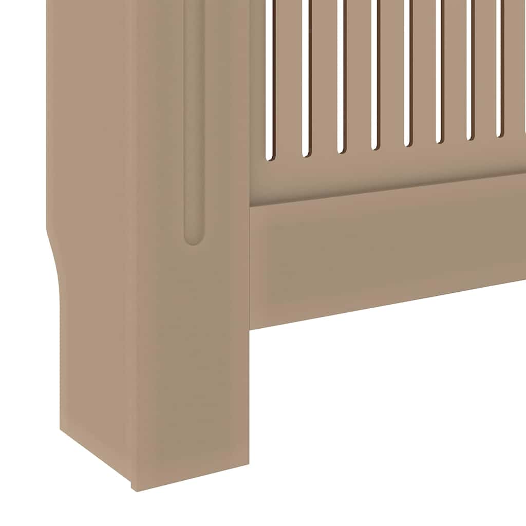 Radiatorafdekking 2 Pcs 205X20.5X81.5Cm Bewerkt Hout