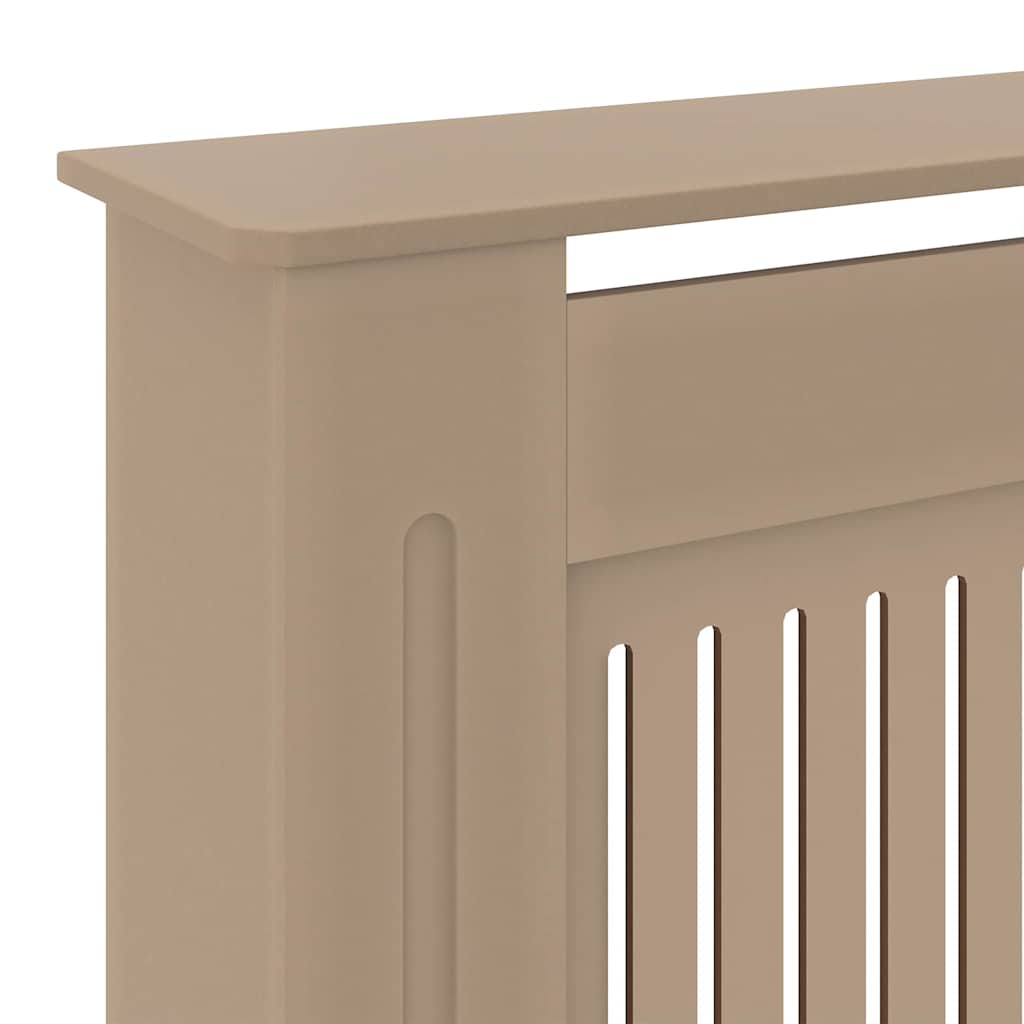 Radiatorafdekking 2 Pcs 205X20.5X81.5Cm Bewerkt Hout