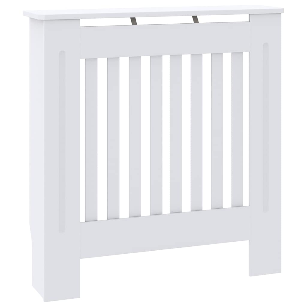 Radiatorafdekking 2 Pcs 78X19X81.5Cm Bewerkt Hout