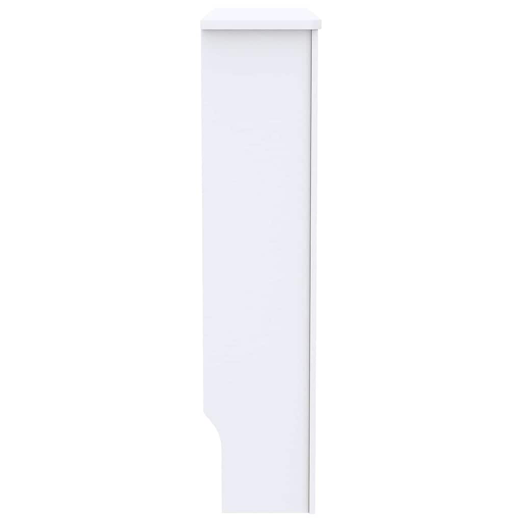 Radiatorafdekking 2 Pcs 78X19X81.5Cm Bewerkt Hout