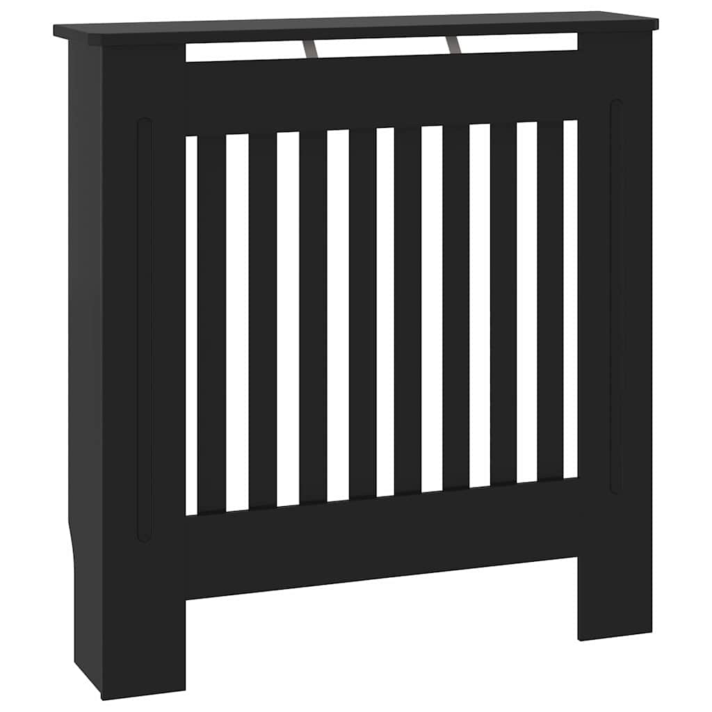 Radiatorafdekking 2 Pcs 78X19X81.5Cm Bewerkt Hout