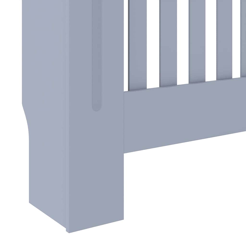 Radiatorafdekking 2 Pcs 78X19X81.5Cm Bewerkt Hout