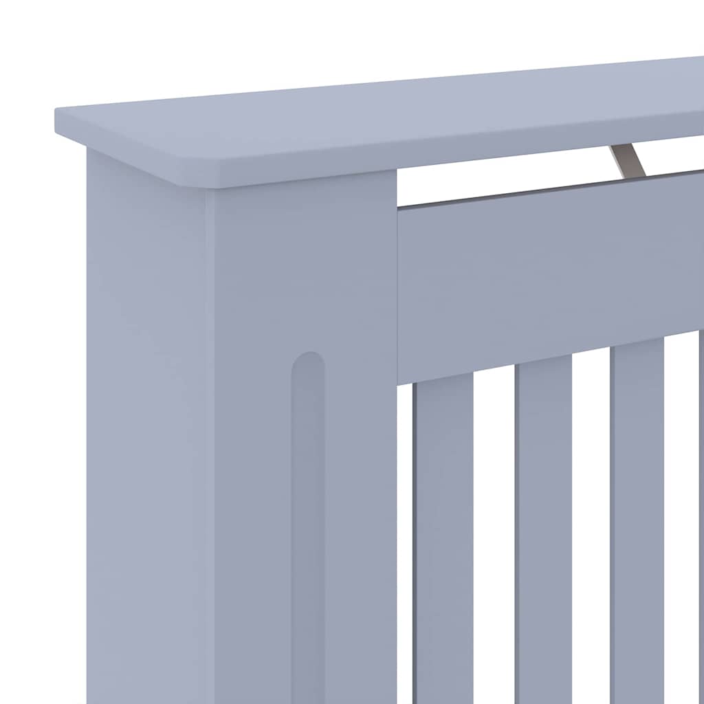 Radiatorafdekking 2 Pcs 78X19X81.5Cm Bewerkt Hout
