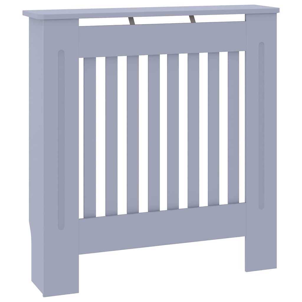 Radiatorafdekking 2 Pcs 78X19X81.5Cm Bewerkt Hout