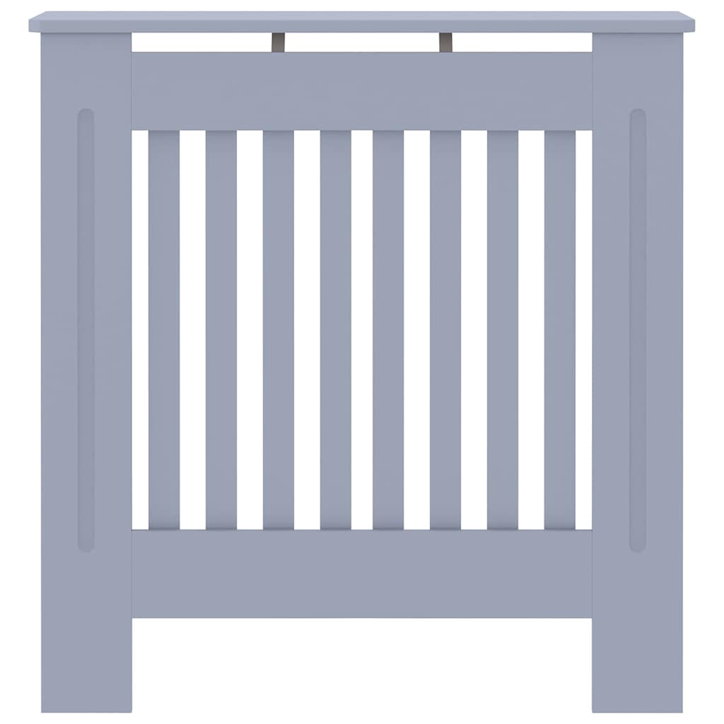 Radiatorafdekking 2 Pcs 78X19X81.5Cm Bewerkt Hout