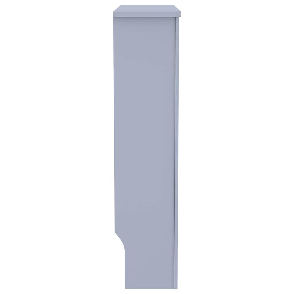Radiatorafdekking 2 Pcs 78X19X81.5Cm Bewerkt Hout
