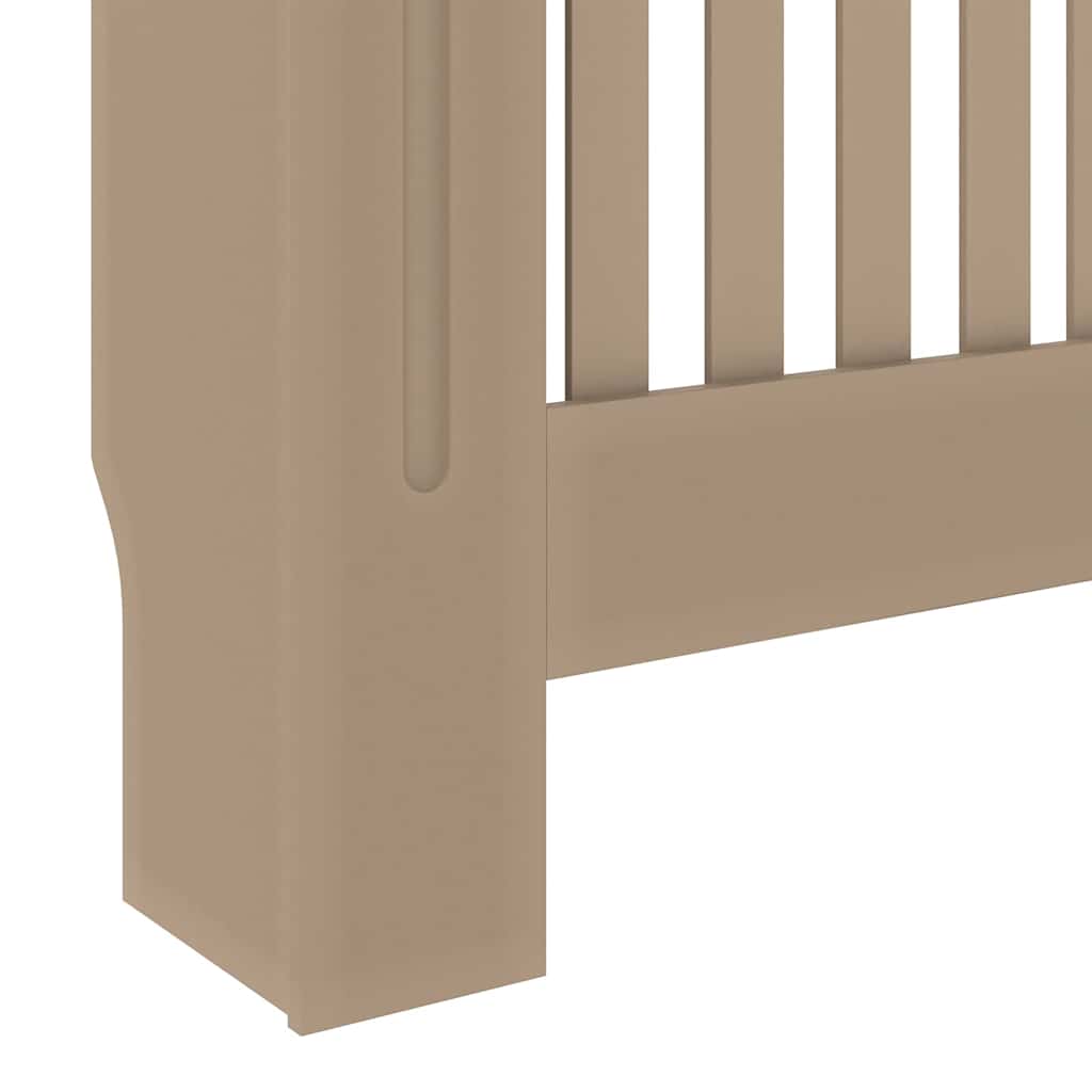 Radiatorafdekking 2 Pcs 78X19X81.5Cm Bewerkt Hout