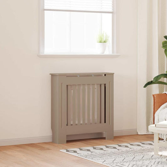 Radiatorafdekking 2 Pcs 78X19X81.5Cm Bewerkt Hout