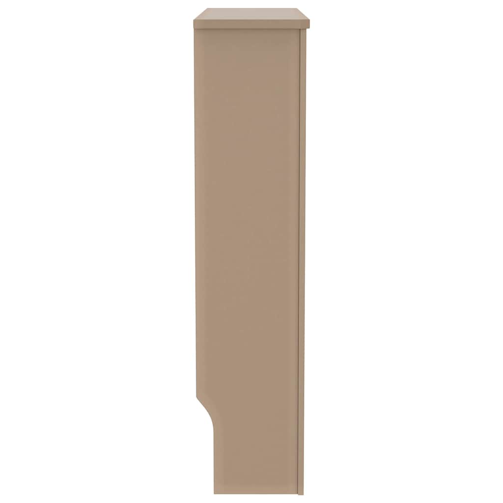 Radiatorafdekking 2 Pcs 78X19X81.5Cm Bewerkt Hout